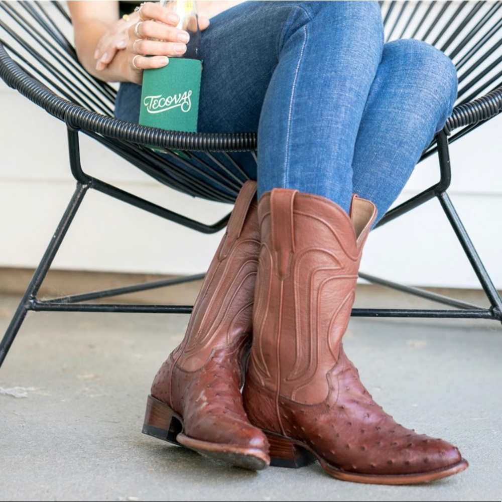 Tecovas Jessie Ostrich Boot